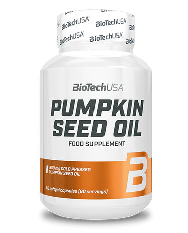 Biotech Pumpkin Seed Oil  tökmagolaj 60 lágyzselatin kapszula