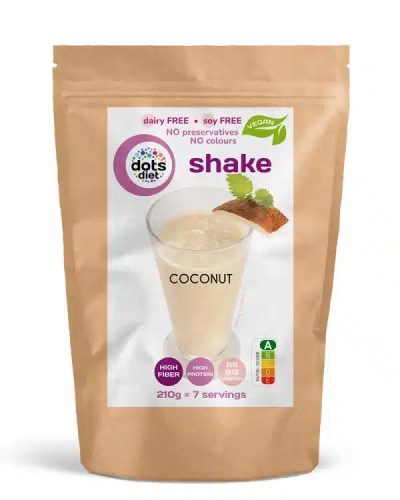 DotsDiet Diétás Kókuszos ízű shake 210g