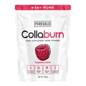 Pure Gold CollaBurn kollagén italpor 300g - málna