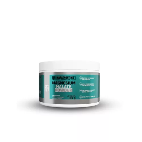 Marathontime Magnézium Malát ízesítetlen italpor - 150g