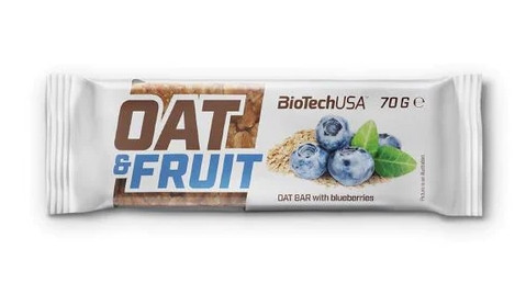 Biotech Oat and Fruits zabszelet 70g áfonya