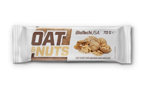Biotech Oat and Nuts zabszelet 70g pekándió
