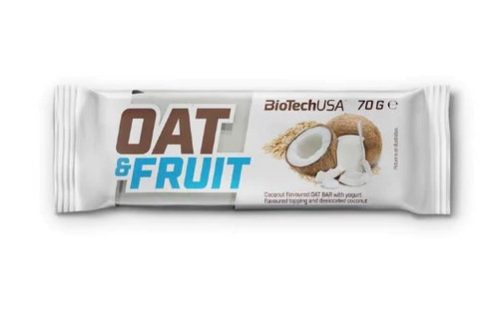 Biotech Oat and Fruits zabszelet 70g kókusz-joghurt