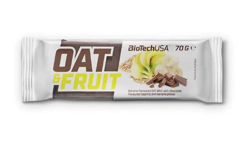 Biotech Oat and Fruits zabszelet 70g csokoládé-banán