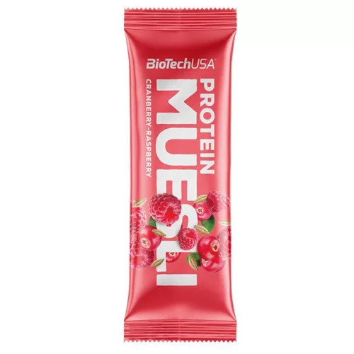 Biotech Protein Muesli 30g áfonya-málna müzliszelet