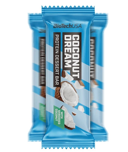 Biotech Protein Dessert Bar 50g Coconut Dream fehérjeszelet