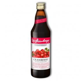 Dr.Steinberger Cranberry tőzegáfonyalé - 750 ml