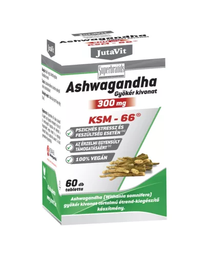 JutaVit Ashwagandha gyökér kivonat 300 mg 60 db