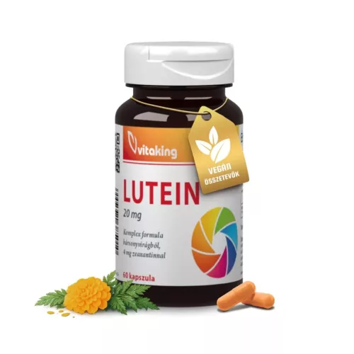 Vitaking Lutein 20mg + 4mg Zeaxantin kapszula 60 db