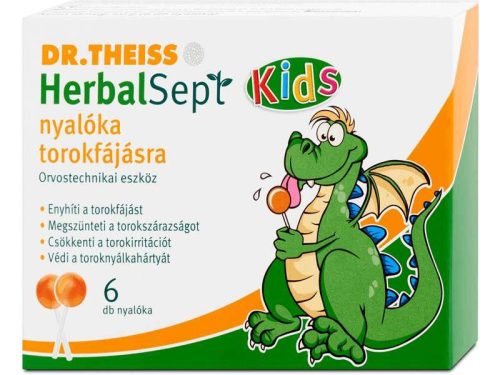 Dr. Theiss HerbalSept nyalóka torokfájásra 6 db