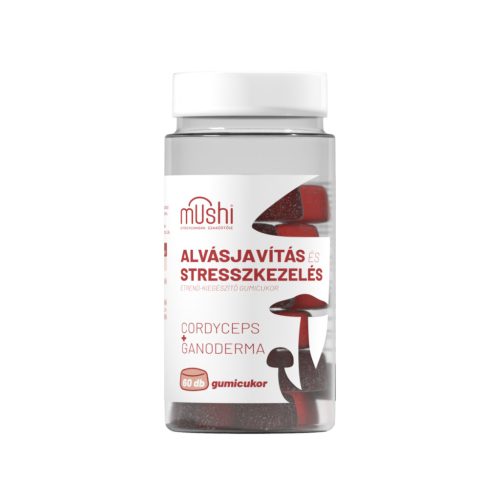 Mushi Alvásjavítás és stresszkezelés gumicukor 60 db