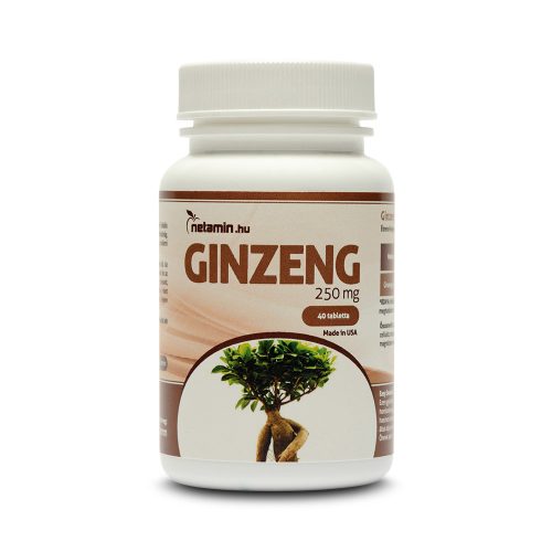 Netamin Ginzeng tabletta 250 mg , 40 db 