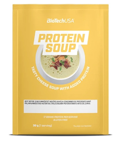 Biotech Protein soup levespor 30g sajtos