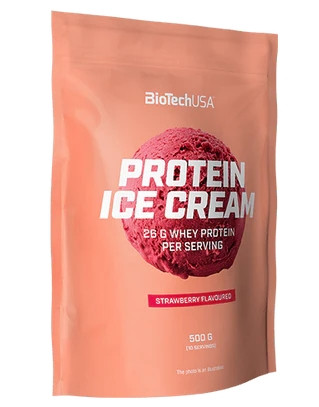 Biotech Protein Ice Cream fagylaltpor 500g eper