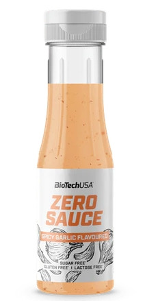Biotech Zero Sauce 350ml fűszeres fokhagyma
