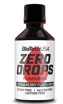 Biotech Zero Drops 50ml eper ízesítőcsepp 