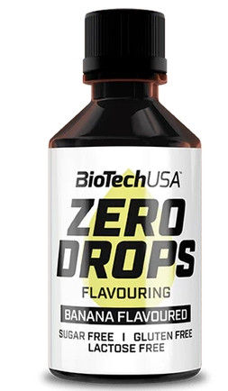 Biotech Zero Drops ízesítőcsepp 50ml banán