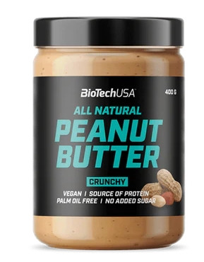 Biotech Peanut Butter 400g crunchy mogyoróvaj