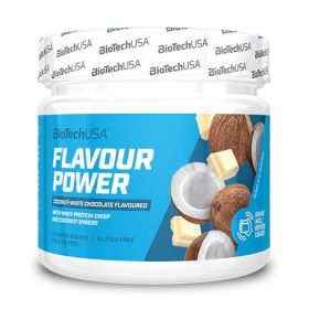   BioTech Flavour Power ízesítő por 160g kókusz-fehércsokoládé