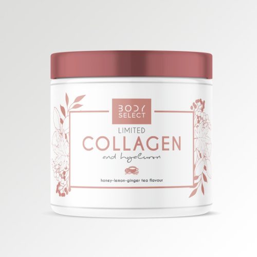 Body Select kollagén italpor hialuronsavval 300 g - Mézes-gyömbéres-citromos tea