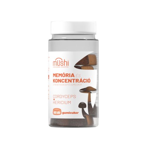 Mushi Memória és koncentráció gumicukor 60 db
