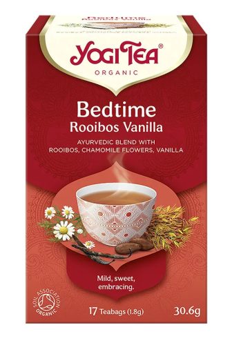 Yogi bio Bedtime vaníliás Rooibos tea 17 x 1,8g