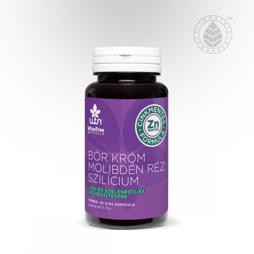WTN Bór, Króm, Molibdén, Réz, Szilícium komplex 60 db kapszula