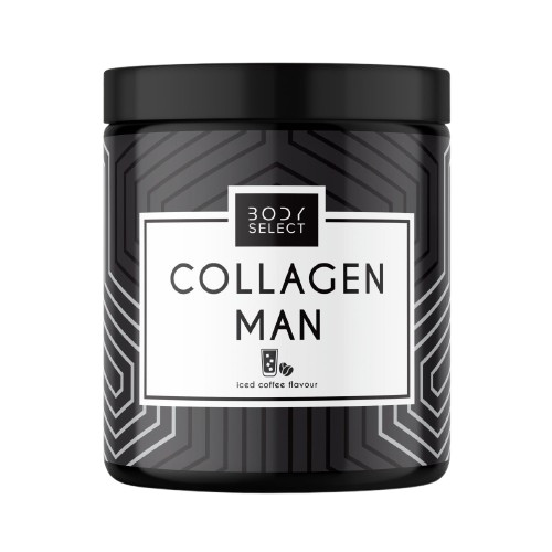 Body Select Kollagén italpor férfiaknak 375 g - jeges kávé