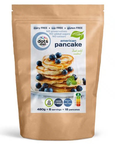 DotsDiet Diétás amerikai palacsinta alappor 480g