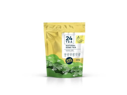 24 Tea Natural Soba tea - Banános hajdina tea 500g