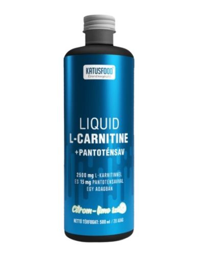 KATUSFOOD Liquid L-carnitine citrom-lime ízű ital 500 ml