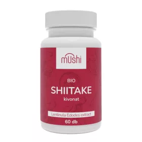 Mushi Bio Shiitake gomba kivonat kapszula 60 db 