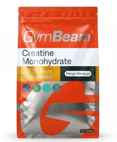 GymBeam 100% kreatin-monohidrát 250 g - mangó-maracuja
