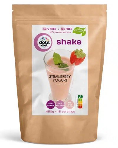 DotsDiet Diétás Epres-Joghurtos ízű shake 450g 