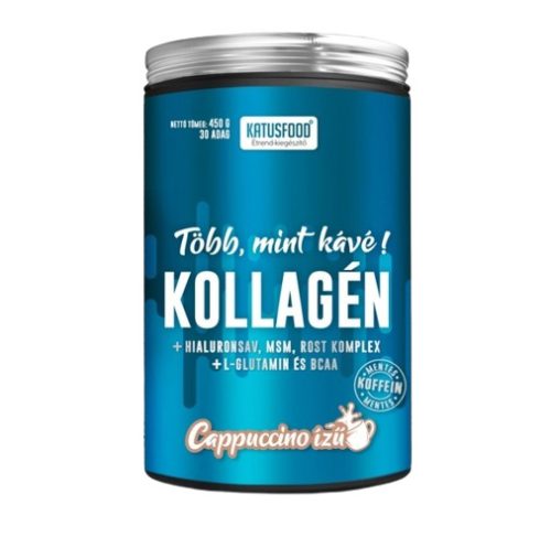 KATUSFOOD Kollagén Cappuccino koffeinmentes 450g