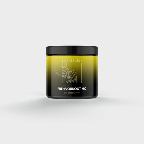 Body Select Pre-Workout HC 450 g - kékmálna