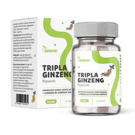 Netamin Tripla Ginzeng étrend-kiegészítő kapszula 30 db