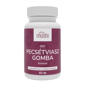   Mushi Bio Ganoderma Pecsétviasz gomba kivonat kapszula 60 db