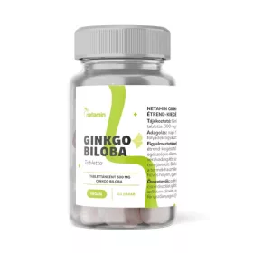   Netamin Ginkgo Biloba 300mg tabletta - szuper kiszerelés - 60 db