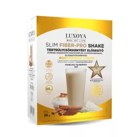 Luxoya Slim Fiber-Pro Shake 6x35 g - Fahéjas tejberizs