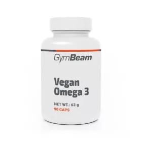 GymBeam Vegan Omega 3 algaolaj DHA kapszula 90 db