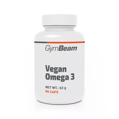 GymBeam Vegan Omega 3 algaolaj DHA kapszula 90 db