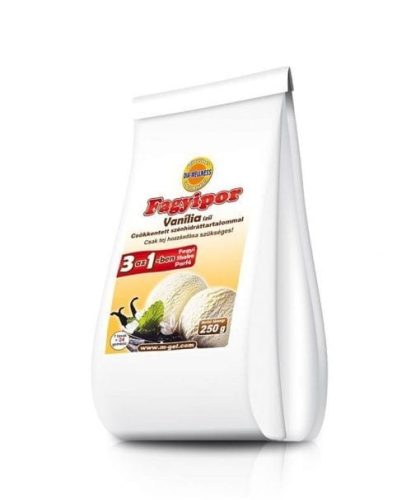 Dia-Wellness Vanília ízű Fagyipor 250 g 