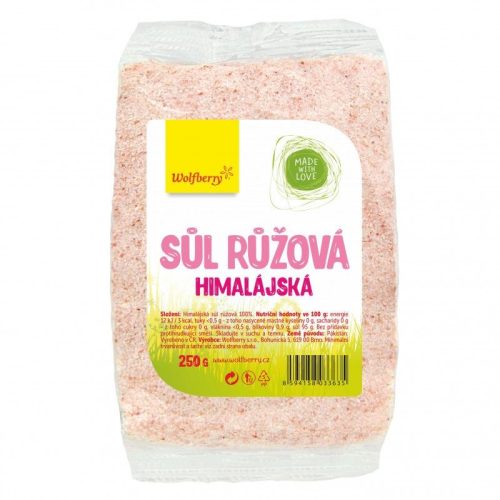 Wolfberry Himalájai rózsaszín só 250 g 