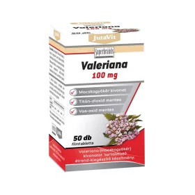 JutaVit Valeriana 100 mg macskagyökér 60 db