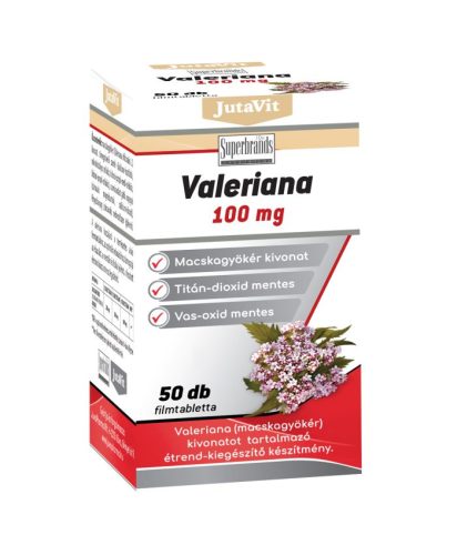 JutaVit Valeriana 100 mg macskagyökér 60 db