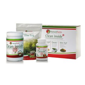   NaturalSwiss Clean Inside béltisztító kúra csomag, banános