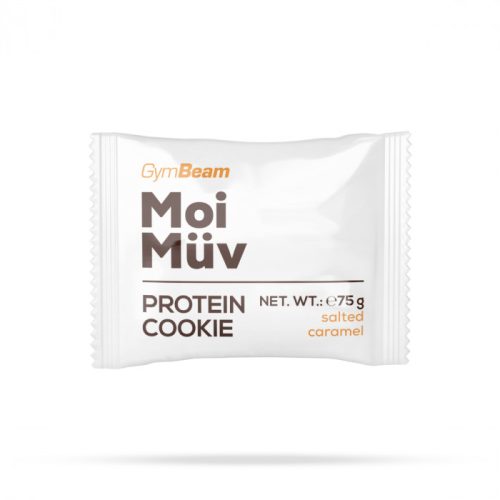 GymBeam MoiMüv Protein Cookie 75 g - sós karamell