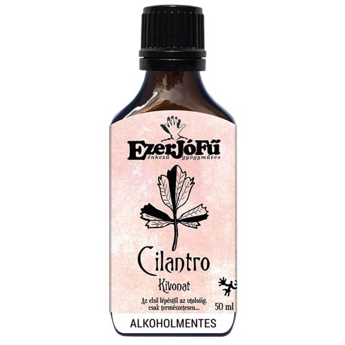 EzerJóFű Cilantro alkoholmentes kivonat 50 ml