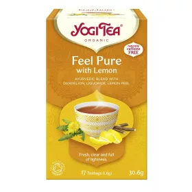 Yogi bio Méregtelenítő tea citrommal 17 x 1,8g